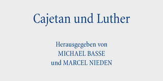Buchcover des Buches Cajetan und Luther