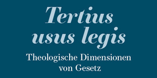 Blaues Buchcover: Tertius usus legis