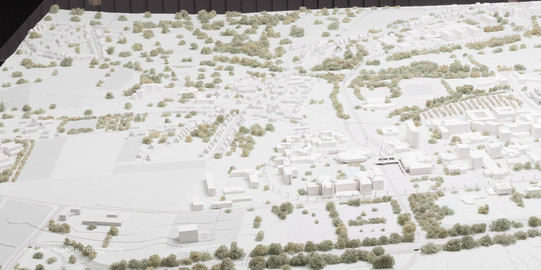 An architecture model of the Campus of TU Dortmund University
